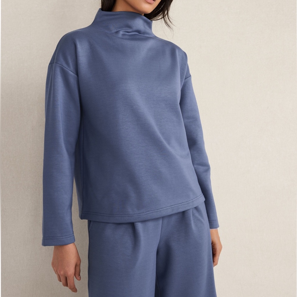 HAVEN Well Within Comfy Soft-Brushed Fleece Wide Leg Pant Set